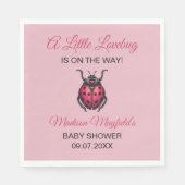 A Little Love Bug Is On The Way Ladybug スタンダードランチョンナプキン (正面)