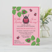 A Little Love Bug Is On The Way Ladybug 招待状 (スタンド正面)