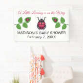 A Little Love Bug Is On The Way Ladybug 横断幕 (インサイチュ)