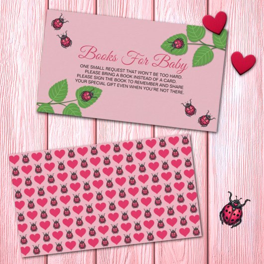 A Little Love Bug Ladybug Books For Baby エンクロージャーカード