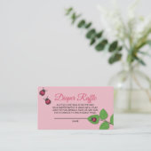 A Little Love Bug Ladybug Diaper Raffle エンクロージャーカード (スタンド正面)
