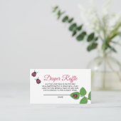 A Little Love Bug Ladybug Diaper Raffle エンクロージャーカード (スタンド正面)