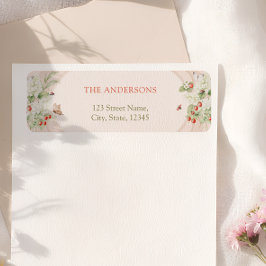 A Little Love Bug Return Address Label ラベル