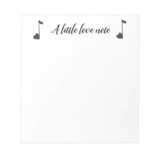 A Little Love Noteメモ帳 ノートパッド