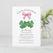 A Little Lucky Charm Shamrock Coquette Bow 招待状 (スタンド正面)