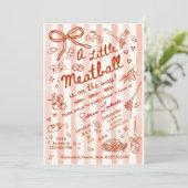 A little Meatball is on the way 招待状 (スタンド正面)