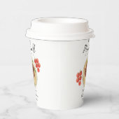 A little Meatball is on the way Baby Shower 紙コップ (右)