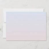 A Little Mermaid Baby Shower Mermaidのパーティー写真 招待状 (裏面)