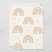 A Little Miracle Is On The Way  Gender Reveal  招待状 (裏面)