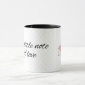 A Little Note of Love Mug | Cute Envelope Design マグカップ (中央)