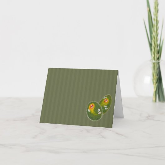 A Little Pair - Blank Card for Any Occasion サンキューカード (正面)