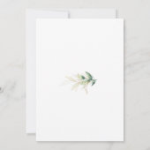 A Little Peanut Baby Shower Invitation 招待状 (裏面)