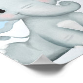 A Little Peanut is on the Way, Baby Shower Boy ポスター (角)