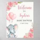 A Little Peanut is on the Way, Baby Shower Girl ポスター (正面)