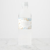 A little piece of heaven baby shower ペットボトルラベル (正面)