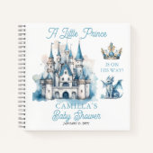 A Little Prince Boy Baby Showerゲストブック ノートブック (正面)