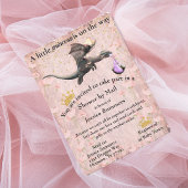 A Little Princess ドラゴン ベイビー シャワーメール便 招待状