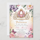 A Little Princess Baby Shower 招待状 (正面)