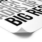 A Little Progress Each Day ポスター (角)