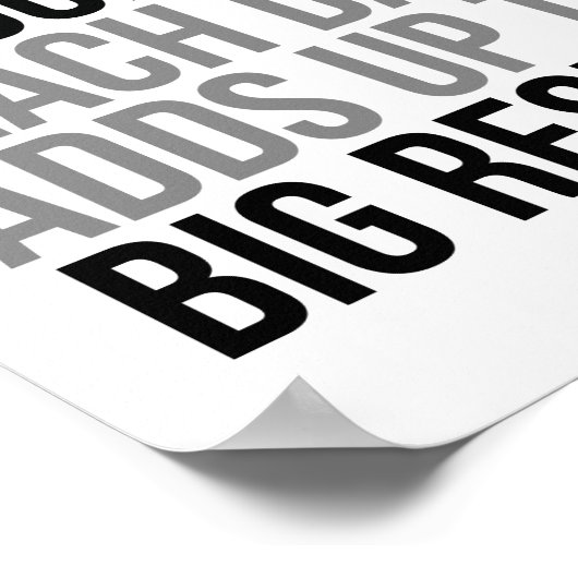 A Little Progress Each Day ポスター (角)