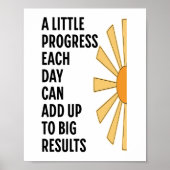 A Little Progress Each Day ポスター (正面)