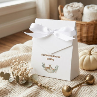 A Little Pumpkin is on the Way" Baby Bib フェイバーボックス