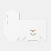 A Little Pumpkin is on the Way" Baby Bib フェイバーボックス (折り畳みなし)