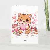 A Little Pumpkin Is on the Way Baby Shower Card  カード (裏面)