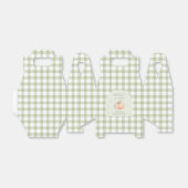 A Little Pumpkin is On The Way Fall Baby Shower フェイバーボックス (折り畳みなし)