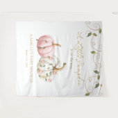 A Little Pumpkin Party Banner タペストリー (正面(横))