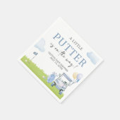A Little Putter Golf Baby Shower スタンダードカクテルナプキン (角)
