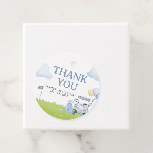 A Little Putter Golf Baby Shower フェイバータグ (インサイチュ)