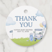 A Little Putter Golf Baby Shower フェイバータグ (正面)