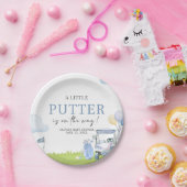 A Little Putter Golf Baby Shower ペーパープレート (パーティー)