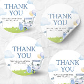 A Little Putter Golf Baby Shower ラウンドシール