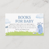 A Little Putter Golf Baby Shower Books for Baby エンクロージャーカード (正面)