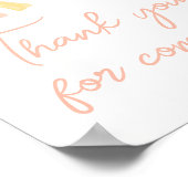 A Little Ray of Sunshineありがとう来さん ポスター (角)