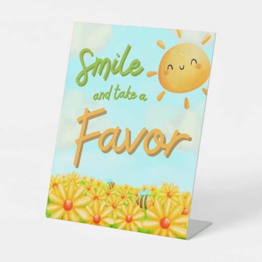 A Little Ray of Sunshine – お気に入り 台座サイン (正面)