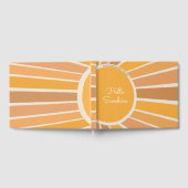 A Little ray of Sunshine Baby Shower ゲストブック (全面)