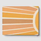 A Little ray of Sunshine Baby Shower ゲストブック (裏面)