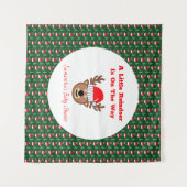 A Little Reindeer Is On The Way タペストリー (正面(横))