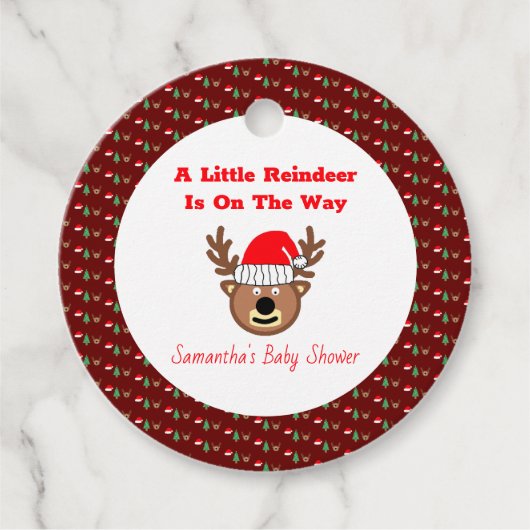 A Little Reindeer Is On The Way フェイバータグ (正面)