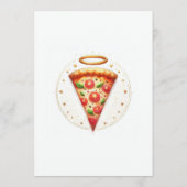 A Little Slice of天国- Baby Shower アドバイスカード (裏面)