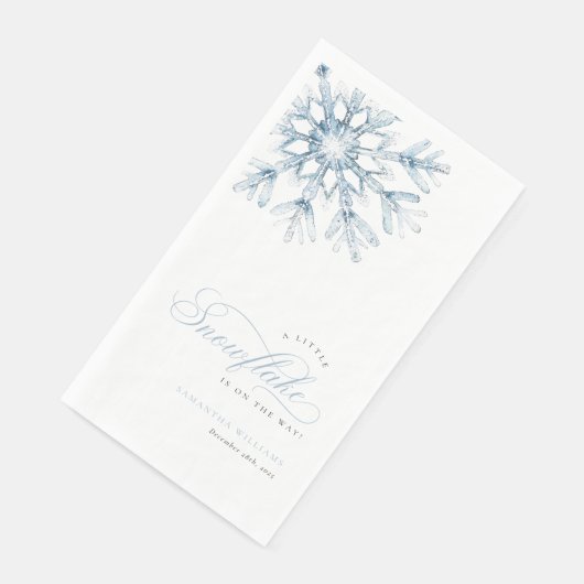 A Little Snowflake Blue Baby Shower (コーナー)