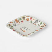 A Little Sprout Is On the Way Baby Shower ペーパープレート (傾斜あり)