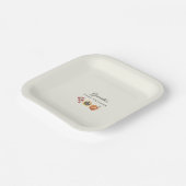 A Little Sprout Is On the Way Baby Shower ペーパープレート (傾斜あり)