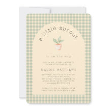 A Little Sprout is on the Way Baby Shower 