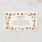 A Little Sprout Is On the Way | Book for Baby Encl エンクロージャーカード (正面)