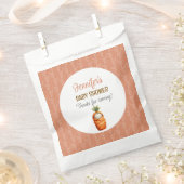 A Little Sprout on the Way  Favor Bag フェイバーバッグ (クリップ留めされた状態)