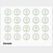 A Little Sprout on the Way Sticker ラウンドシール (シート)